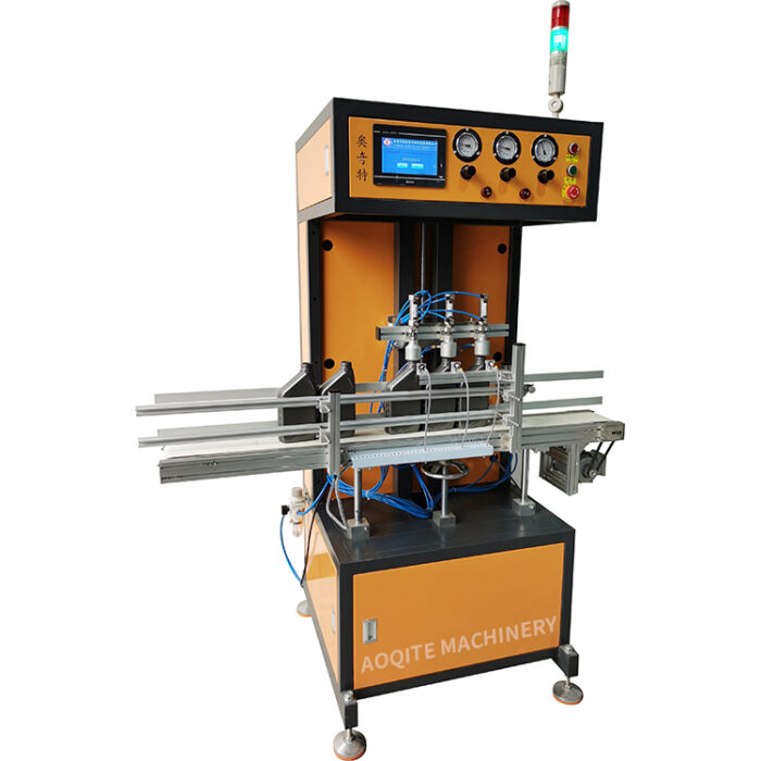 Fully Automatic Three heads leak detetor for bottles-Wenlan - Image 4