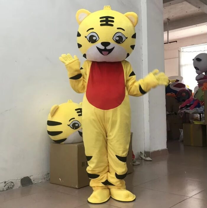 Promotional use tiger mascot costumes/ custom mascot for commercial doll-Wenlan - Image 4