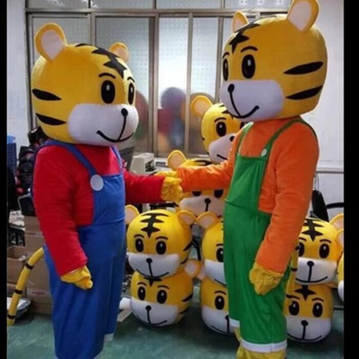 Promotional use tiger mascot costumes/ custom mascot for commercial doll-Wenlan - Image 6