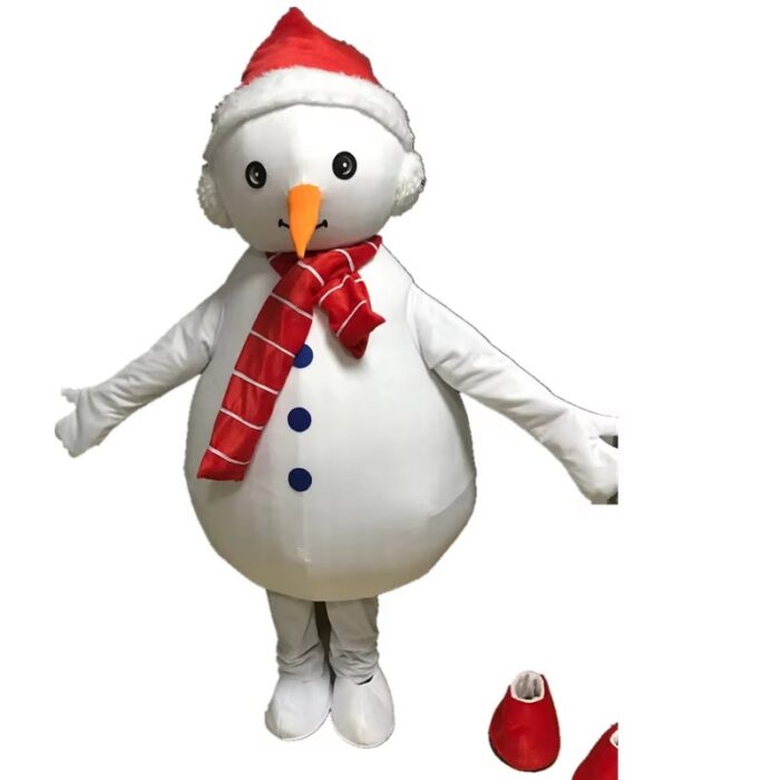 Factory wholesaler Christmas snowman cartoon doll costumes movie props Christmas elk costume gingerbread cartoon-Wenlan - Image 5