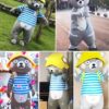 High quality fashion design OEM cheap cute plush promotion doll advertising cartoon mascots costumes-Wenlan