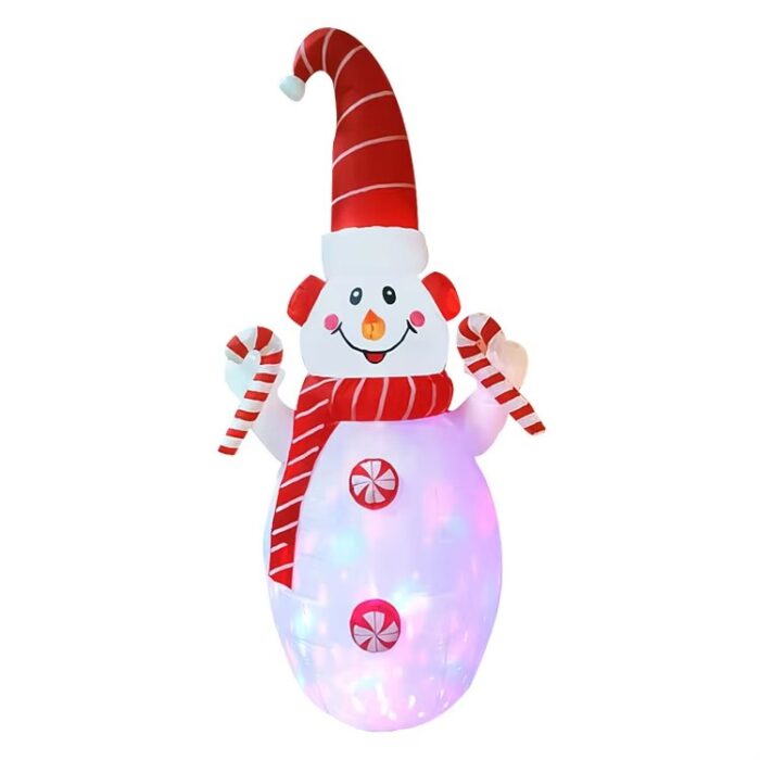 Inflatable card pass walking doll outdoor large inflated animal doll mascot rabbit luminous inflatable model-Wenlan - Image 2